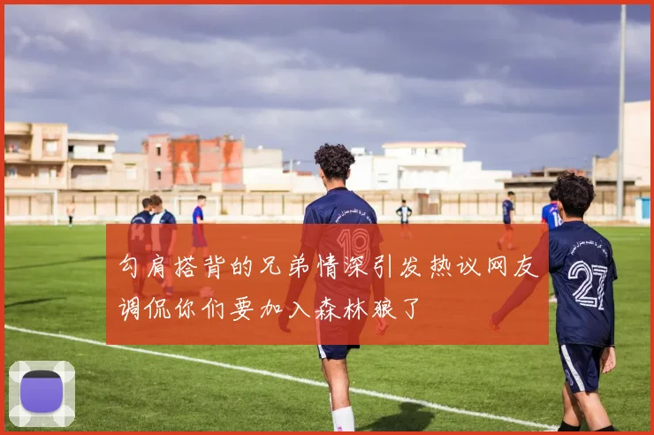 勾肩搭背的兄弟情深引发热议网友调侃你们要加入森林狼了